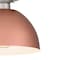Quoizel Semi-Flush Mount Semi Flush 1 Light Matte Rose Gold QSF5575MRG - alternate 2